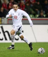 Fussball UEFA Pokal: Tottenham, BERBATOV Einzelaktion