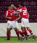 FUSSBALL  Testspiel Schweiz - Slovenien JUBEL CH