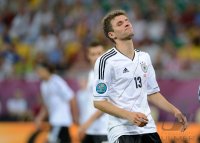 Fussball International Europameisterschaft 2012: Daenemark - Deutschland