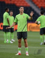 FUSSBALL INTERNATIONAL EURO 2012 Training Portugal: Cristiano Ronaldo (Portugal)