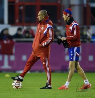 Fussball 1. Bundesliga Saison 14/15: Training FC Bayern Muenchen