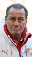 Fussball 1. Bundesliga Saison 14/15: Trainer Huub Stevens (VfB Stuttgart)