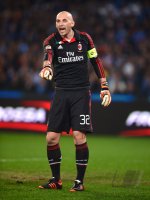 FUSSBALL SERIE A:  Torwart Christian Abbiati (AC Mailand)