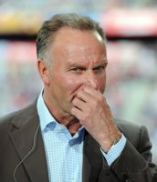 Fussball 1. Bundesliga : Vorstandsvorsitzender Karl Heinz Rummenigge (FC Bayern Muenchen)