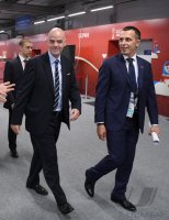 Fussball FIFA Confed Cup 2017: FIFA Praesident Gianni Infantino (Schweiz)