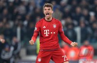 Fussball CHL 15/16 Achtelfinale:  JUBEL FC Bayern Muenchen