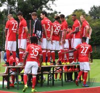 Fussball 1. Bundesliga 2016/2017: Fototermin beim FC Bayern Muenchen