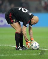 Fussball CHL  Saison 2011/2012:  Christian Abbiati (AC Mailand)