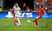 Fussball Frauen Euro 2025  Eroeffnungsspiel: Schweiz - Norwegen