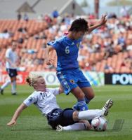 Fussball Frauen FIFA U 17  WM  2008   Japan - England