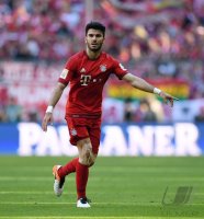 Fussball 1. Bundesliga  Saison 2015/2016: FC Bayern Muenchen - Borussia Moenchengladbach