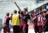 U19 Fussball Bundesliga :  Dominique Heintz, Sebastian Lindner (v. li., 1FC Kaiserslautern)