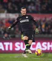 FUSSBALL SERIE A 2018/2019: AS Rom - Inter Mailand