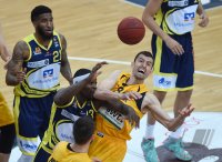 Basketball 1. Bundesliga 14/15 Hauptrunde:  Walter Tigers Tuebingen - Phoenix Hagen