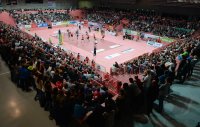 Volleyball  1. Bundesliga  14/15 Playoffs:  TV Rottenburg - SWD powervolleys Dueren