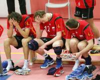 Volleyball 1. Bundesliga TV Rottenburg - Netzhoppers Koenigs Wustershausen