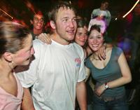 Olympische Spiele 2006 Turin Boden Miller bei der Apres- Ski Party