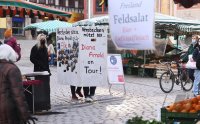 Wahlkampf Landtagswahl Baden Wuerttemberg 2021 am 20.02.2021 in Tuebingen