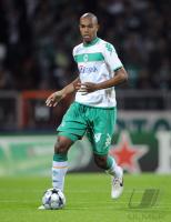 FUSSBALL CHAMPIONS LEAGUE: Bremen, NALDO Einzelaktion