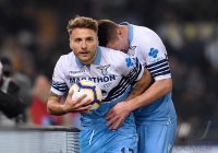 FUSSBALL SERIE A 2018/2019:  Lazio Rom - AS Rom