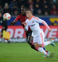 Fussball 1. Bundesliga  Saison 2012/2012: SC Freiburg - FC Bayern Muenchen