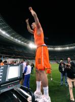 FUSSBALL WM 2010  HALBFINALE:  Uruguay - Niederlande