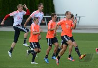 Fussball 1. Bundesliga :  Training beim FC Bayern Muenchen