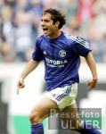 Fussball 1. Bundesliga: Schalke - Berlin, Jubel ALTINTOP
