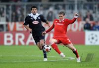 FUSSBALL  International CHL 09/10  FC Bayern  Muenchen - Girondins Bordeaux