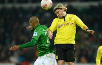 Fussball, 1. Bundesliga12/13: Werder Bremen - Borussia Dortmund