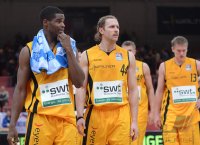 Basketball 1. Bundesliga  12/13:  Walter Tigers Tuebingen - EWE Baskets Oldenburg