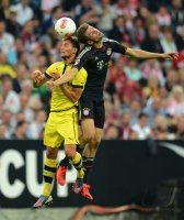 Fussball 1. Bundesliga, Supercup: FC Bayern Muenchen - Borussia Dortmund