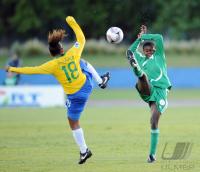 Fussball Frauen FIFA U 17  WM  2008  Nigeria - Brasilien