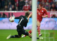 Fussball 1. Bundesliga, Saison 2012/2013:  FC Bayern Muenchen - Hannover 96