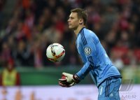 Fussball DFB Pokal Halbfinale 15/16: FC Bayern Muenchen - SV Werder Bremen