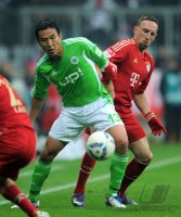 Fussball 1. Bundesliga, Saison 2011/2012:  FC Bayern Muenchen - VfL Wolfsburg