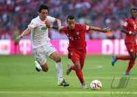 Fussball 1. Bundesliga Saison 15/16: FC Bayern Muenchen - FC Augsburg