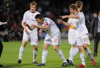 FUSSBALL  International CHL 2009/2010 :  JUBEL  FC Bayern  Muenchen