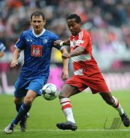 Fussball 1. BL Bayern-Bochum; Zweikampf