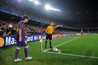 FUSSBALL  International CHL 09/10 :  Lionel Messi (Barca)