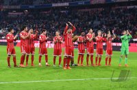 Fussball  1.Bundesliga   Saison 17/18: FC Bayern Muenchen - FC Augsburg