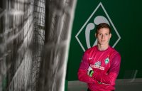Fussball 1. Bundesliga, Saison 2012/2013, Werder Bremen: Richard Strebinger im exklusiven Pressefoto ULMER Fotoshooting