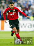FUSSBALL 1.Bundesliga Spielszene Hertha - Bayer