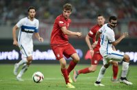 Fussball; Audi Football Summit Shanghai 2015: FC Bayern Muenchen - Inter Mailand