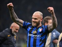 FUSSBALL CHAMPIONS LEAGUE SAISON 24/25
Halbfinal Rueckspiel, Inter Mailand - FC Barcelona