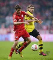 FUSSBALL DFB POKAL  Saison 2012/2013:  FC Bayern Muenchen - Borussia Dortmund