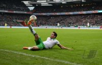 Fussball, 1. Bundesliga  Saison 2013/2014: SV Werder Bremen - Borussia Moenchengladbach