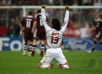 Fussball Champions League  Bayern Muenchen  - Mailand