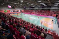 Handball Bundesliga Frauen am 13.09.2025 in Tuebingen (Paul Horn-Arena)