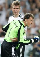 FUSSBALL EURO 2008: Deutschland, MERTESACKER und LEHMANN
